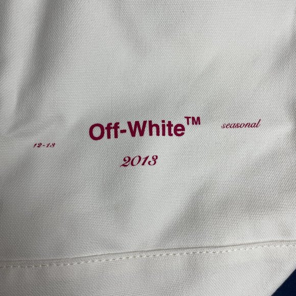 NWT Off-White Virgil Abloh JK_Trippy Rainbow Tote - Picture 6 of 16